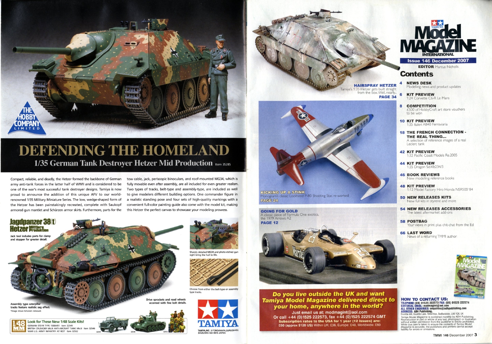 Tamiya Model Magazine 146 (2007-12)
